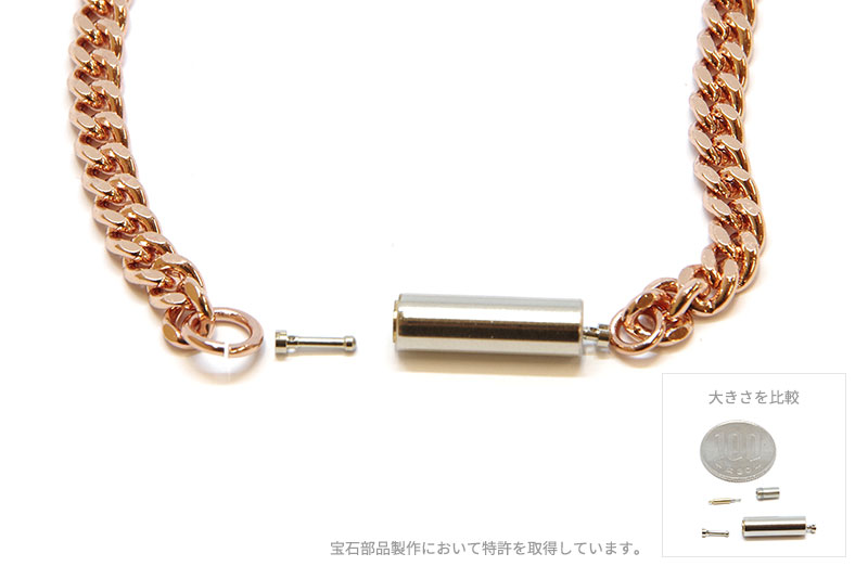 宝石部品 宝石部品製作において特許を取得しています。